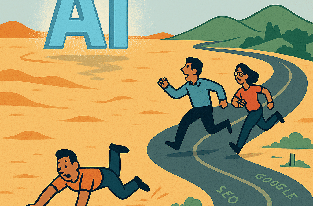 Latest research from Glenn Gabe: AI Search is worth less than 1% of your traffic