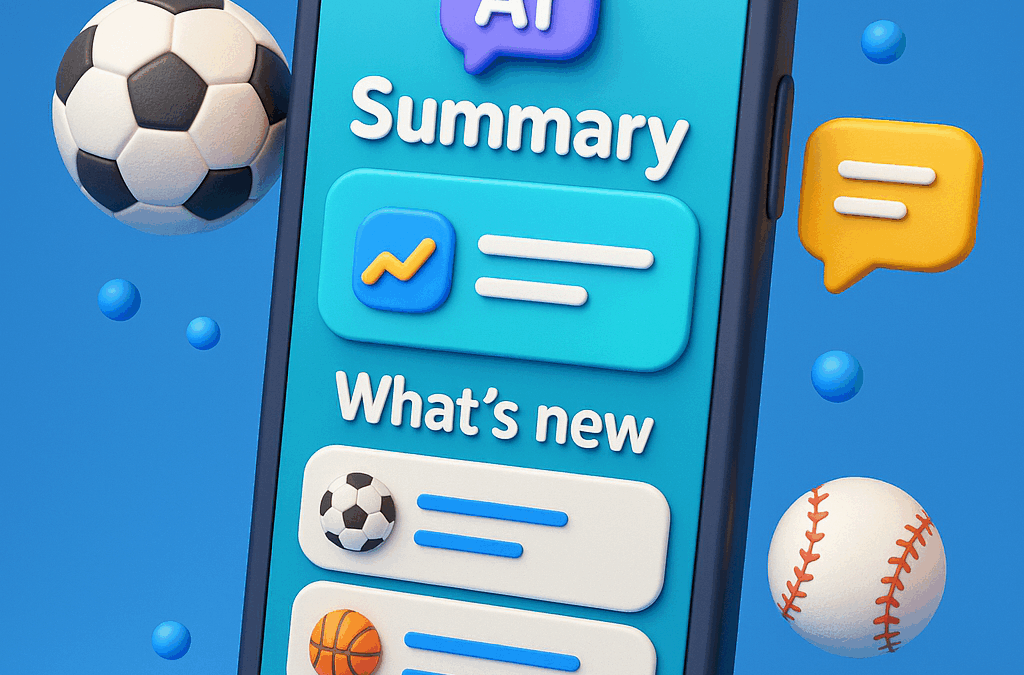 Google’s AI Previews and Upcoming Sports Feed